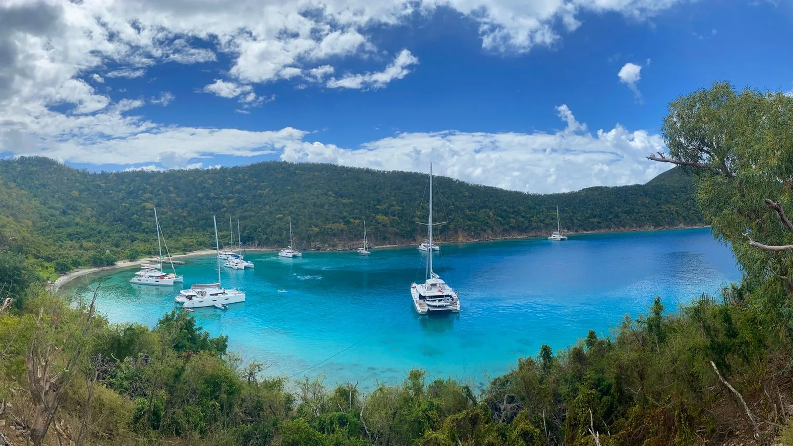 Yachts moored in a British Virgin Islands bay, where every BVI company files an annual financial return with its registered agent